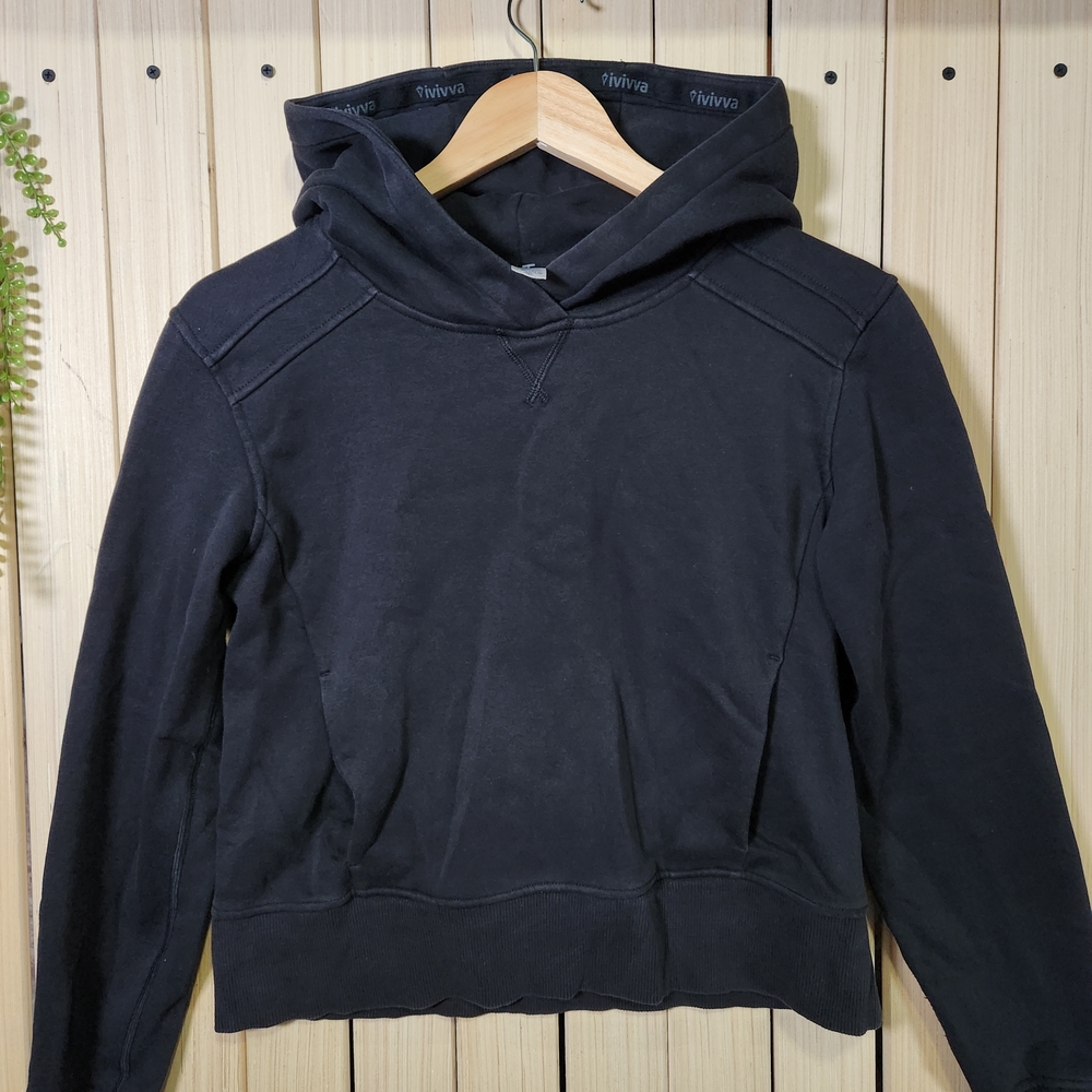 Lululemon Hoodie Ivivva By Lululemon, Classic Black Size 14